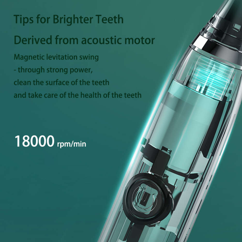Sonic Electric Toothbrush for Adults Children Ultrasonic Automatic vibrator Whitening IPX7 Waterproof 3 Brush Head battery type F618-17