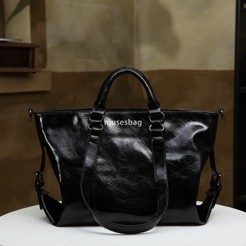 European and American women's high-end and fashionable large capacity bag classic retro handbag Amazon multifunctional single shoulder tote bag