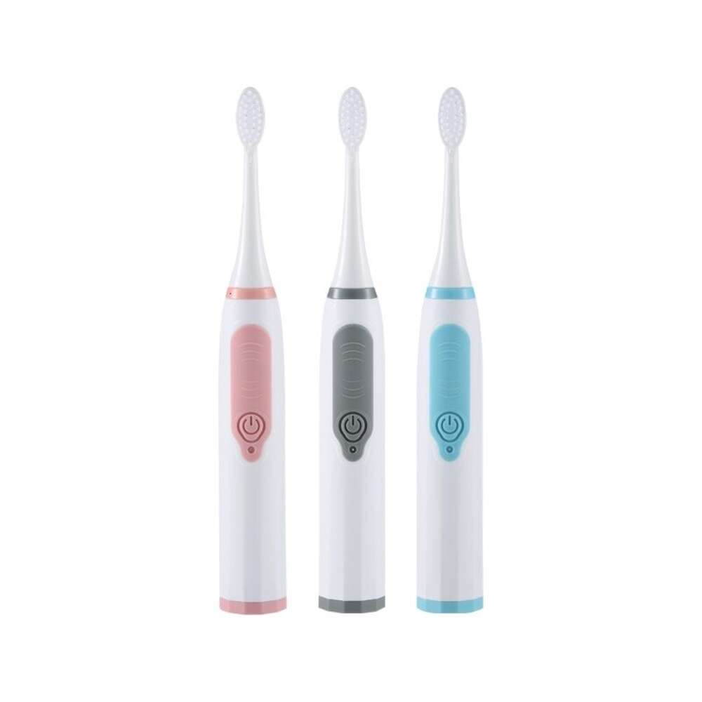 Jianpai Sonic Electric Toothbrush for Men and Women Adult Household Non Rechargeable Soft Hair IPX6 Waterproof F618-13