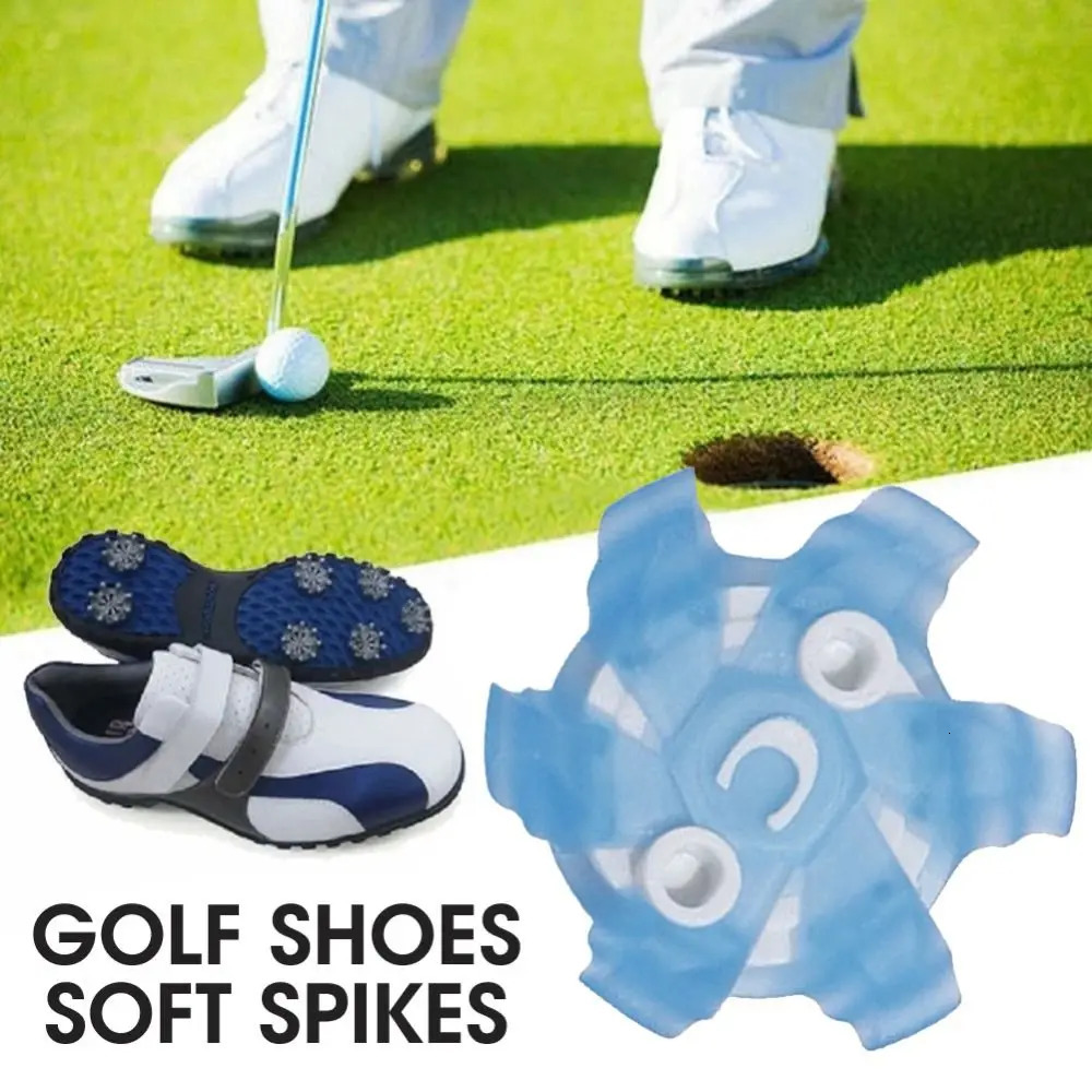 14pcs Golf shoes soft Spikes Pins Durable Cleats Turn Fast Twist Screw Shoe Spikes Accessories Golf Club Golf Training 240618