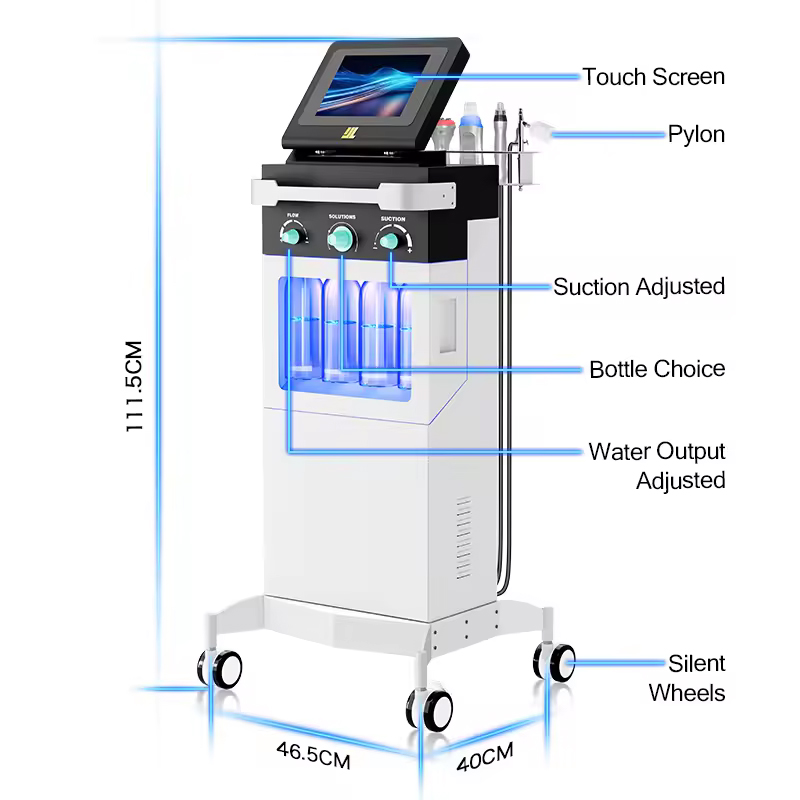10-in-1 Beauty Dermabrasion Skin Rejuvenation Beauty Machine Ultrasonic Beauty Lifting Skin Moisturizing Deep Cleaning Whitening Beauty Salons Equipme
