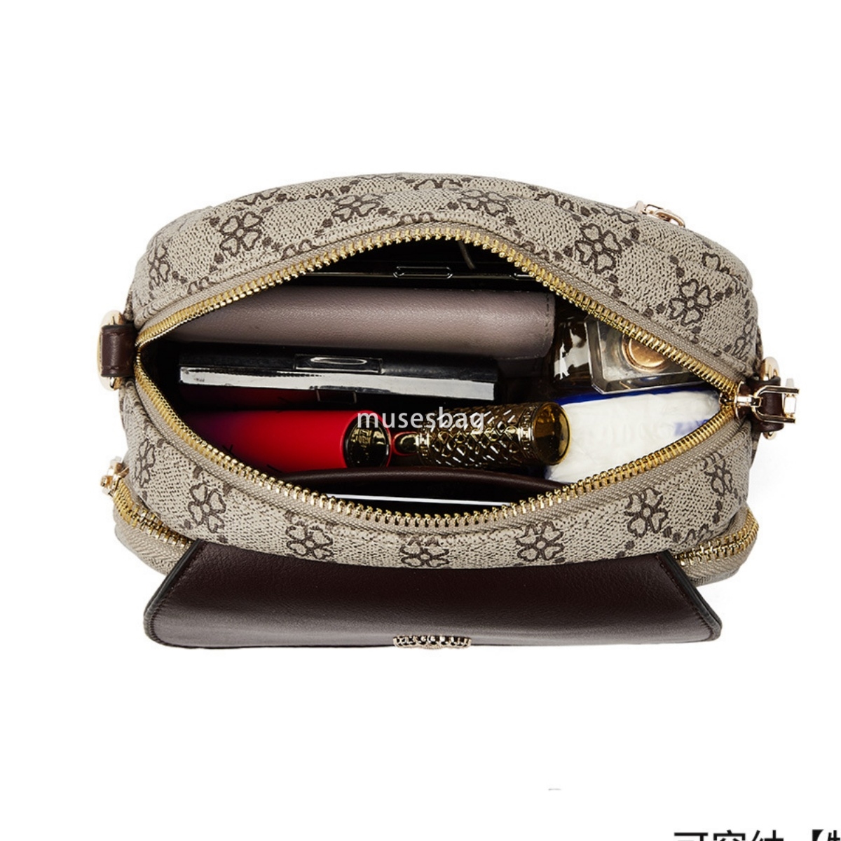 Street trend daily outfit fashion bag women's new popular color contrast versatile small capacity crossbody bag women's shoulder bag