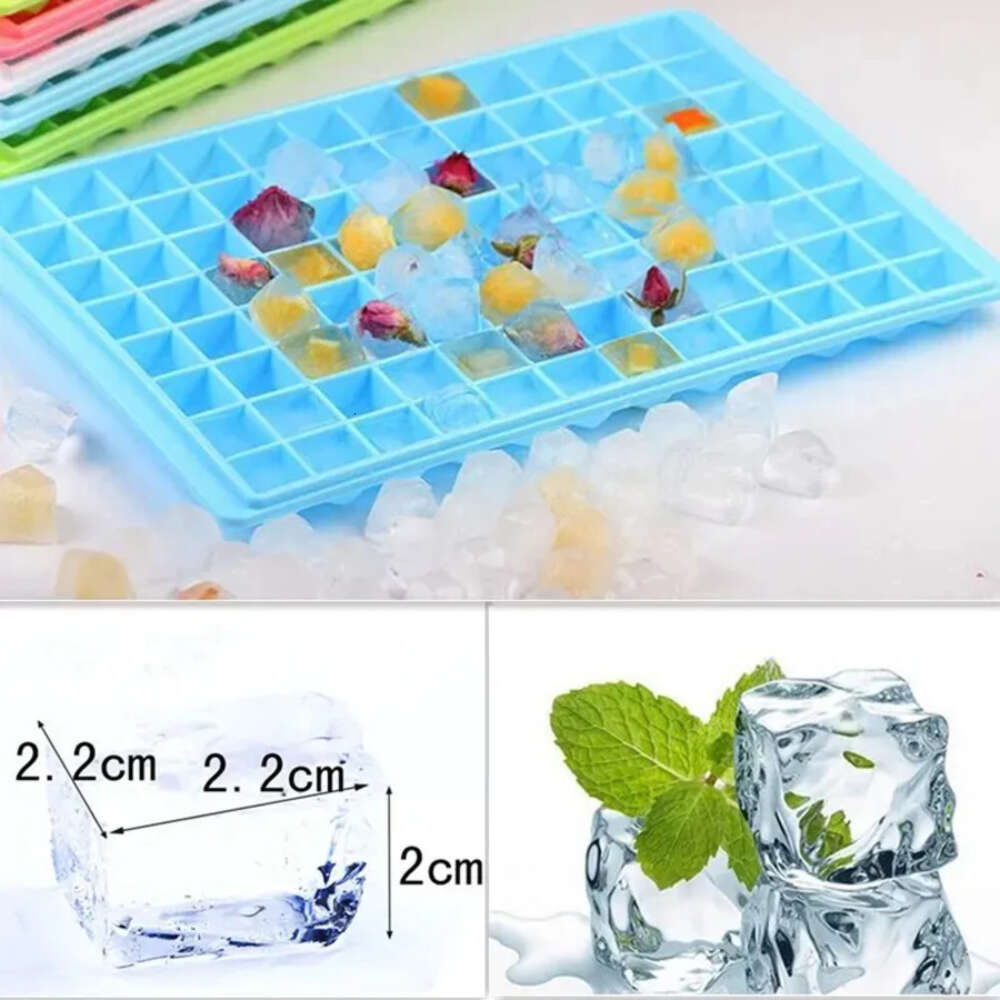Creative Mould Grid DIY 96 PP Platic Tray Ice Cube Maker Bar Kitchen Acceorie Tool 0713