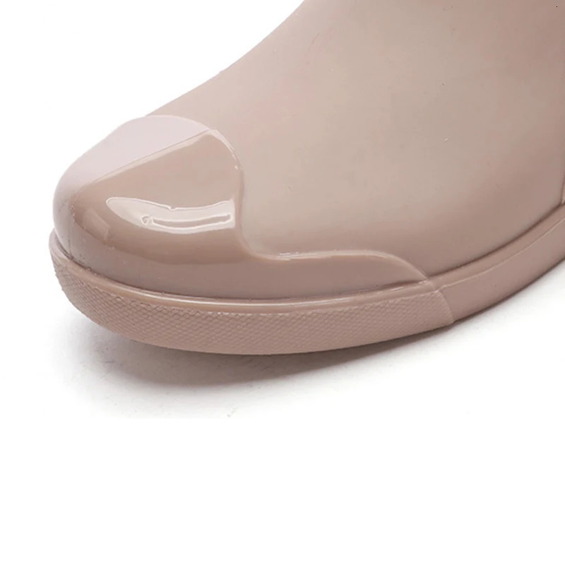 Autumn Womens Rain Boots Rubber Shoes Women Waterproof Ankle Boots Rain Shoes Spring Autumn Female Shoe Ankle Boot 240618