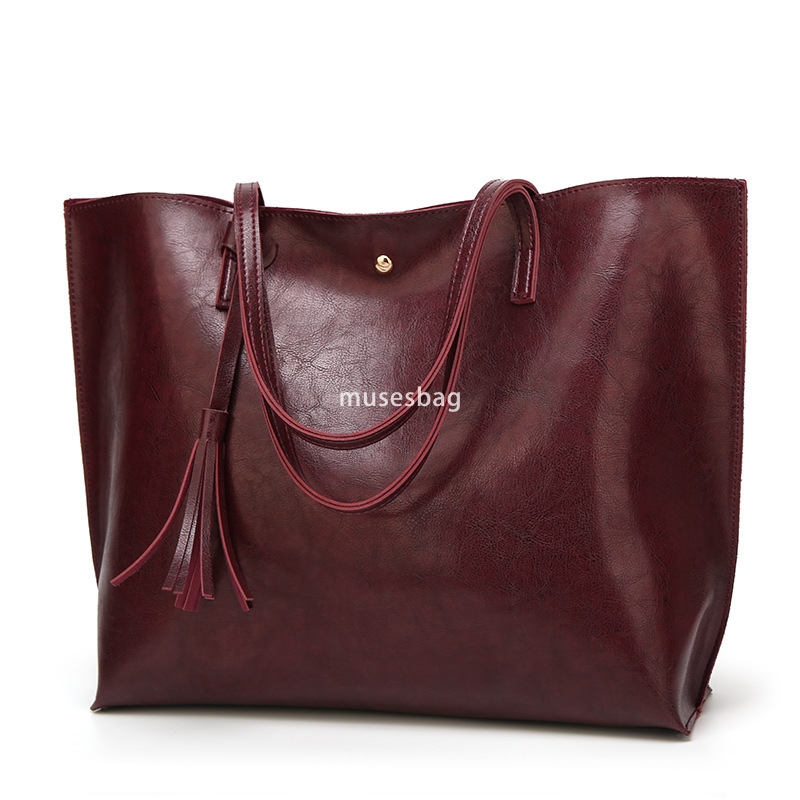 Fashionable Women's High Quality Classic Multi functional One Shoulder Large Bag Retro Style Simple Mommy Bag Flowing Su Big Tote Bag Trendy Hand