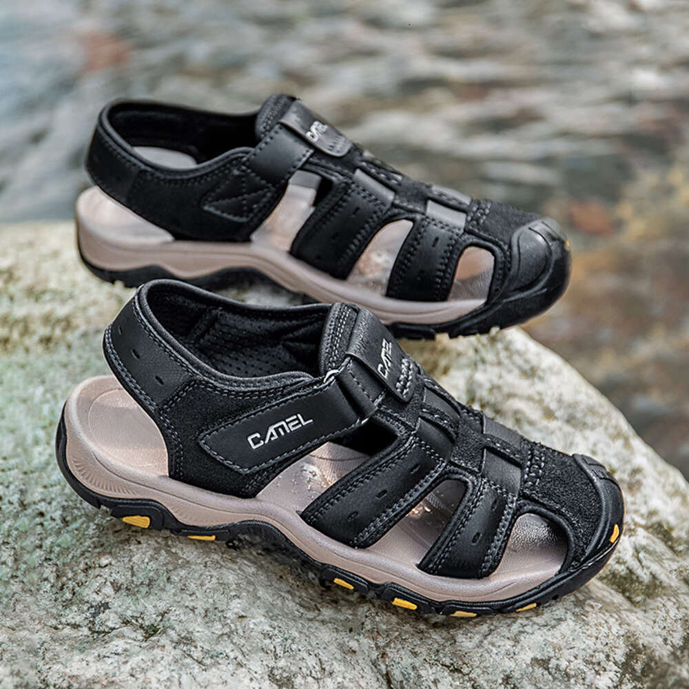Outdoor Genuine Leather Men S Sandals Summer New Casual Slippers Beach Sandal Shoes For Ddmysaturn