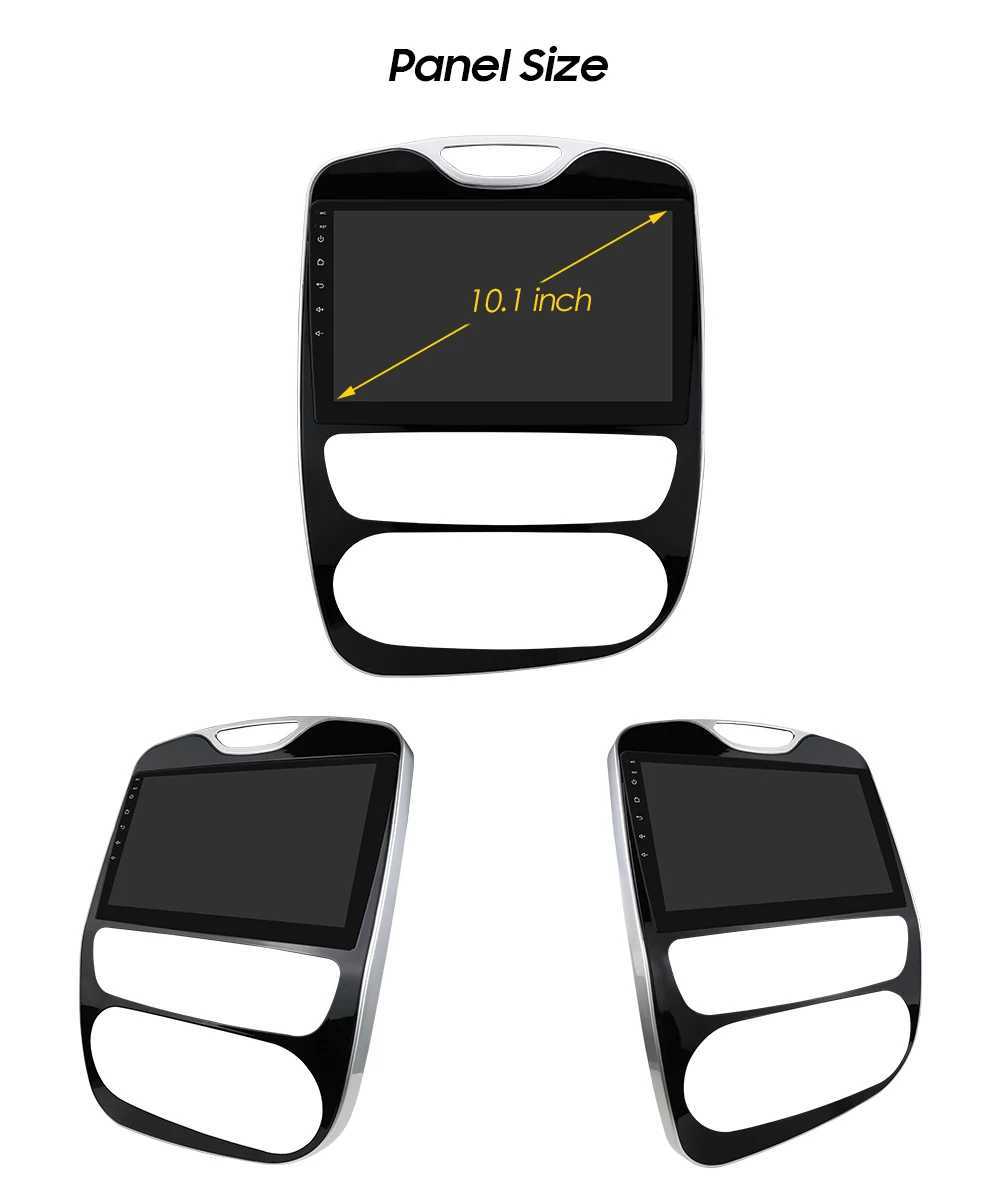 Other Electronics Hizpo Car Radio for Renault Clio 4 2016-2019 Multimedia Player GPS AutoRadio Wireless CarPlay Android Auto 2 din 2 din DVD J240615