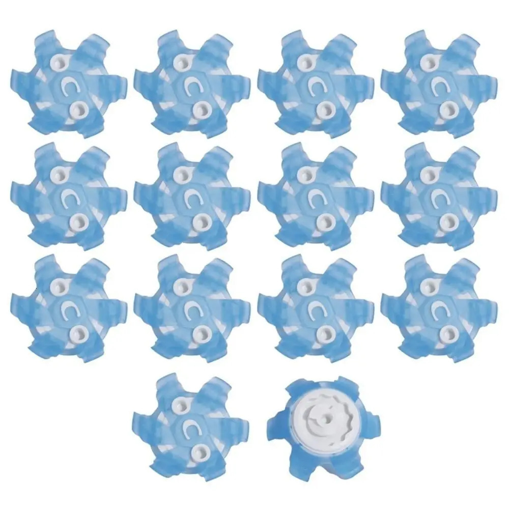 14pcs Golf Shoes Soft Spikes Pins Durable Cleats Turn Fast Twist Screw Shoe Spikes Accessories Golf Club Golf Training i240618