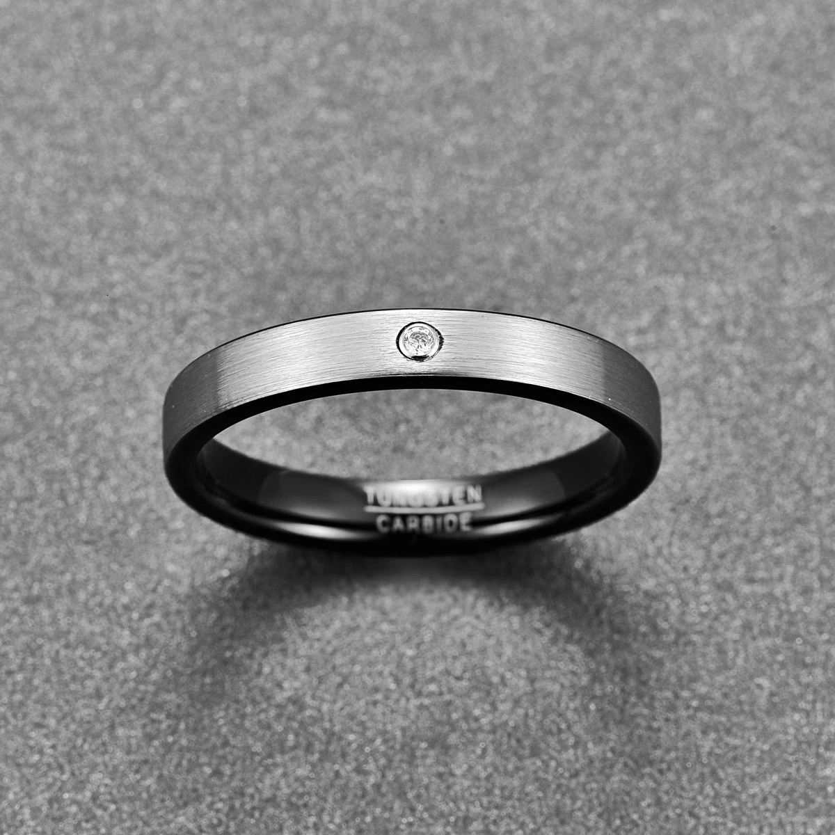 Nuncad 6mm 4mm Tungsten Carbide Rings for Men Women Brushed Finish Couple Wedding Band Sets Comfort Fit Size 7-14 240618