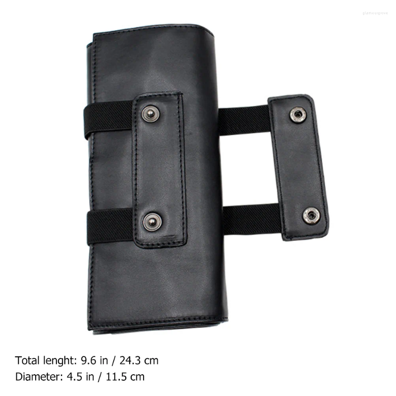 Hair Scissor Holster PU Salon Barber Shear Hairdressing Waist Holder Case Bag For Hairdressers Stylist Black