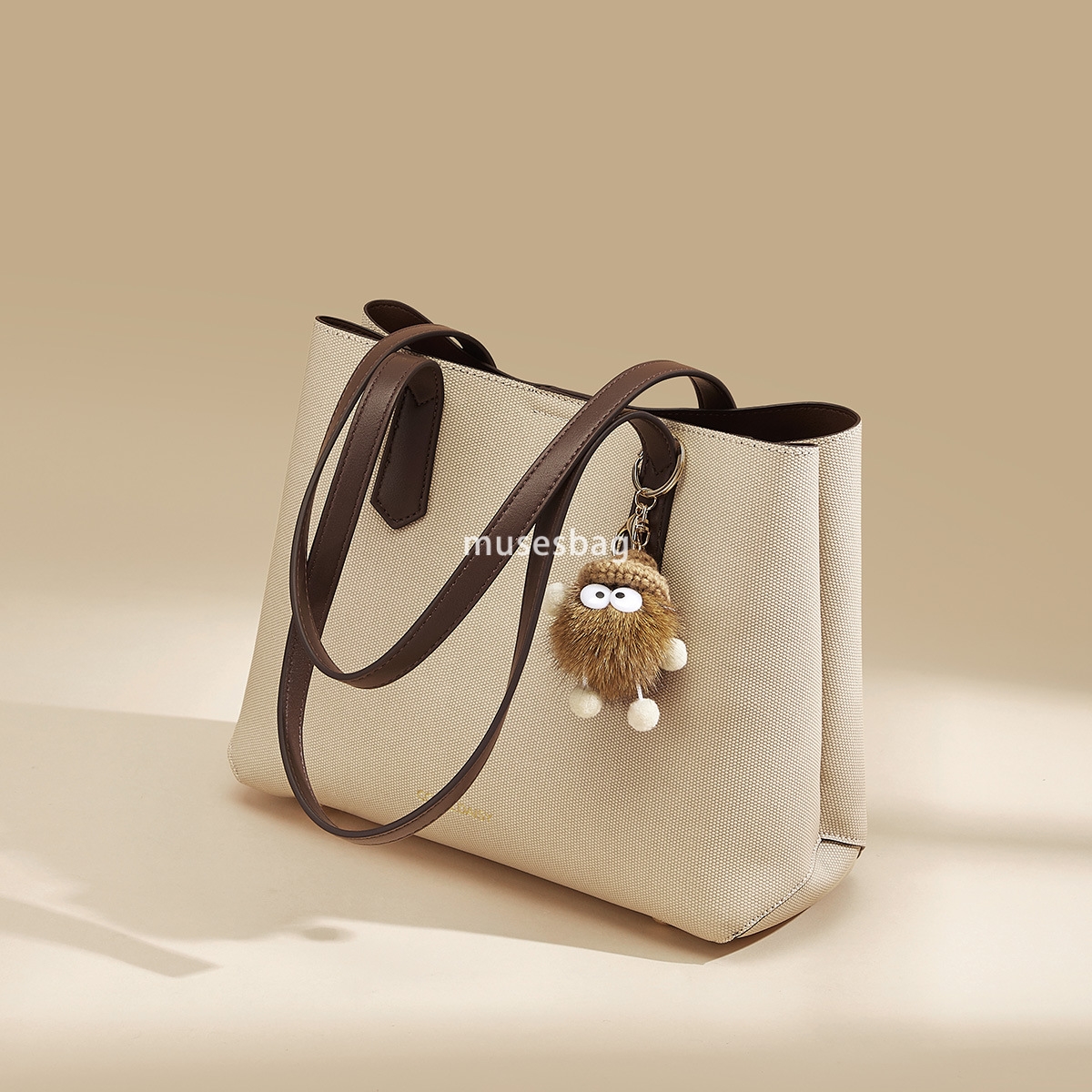 New urban minimalist and large capacity single shoulder bag for women's underarm bag commuting tote bag fashionable and versatile women's ba