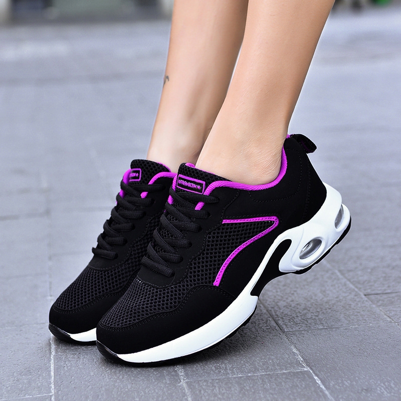 Sneakers Women Spring Casual Women's Shoes Fashion Black Mesh Comfortable Sports Shoes Low Top Fashion Tide Shoes