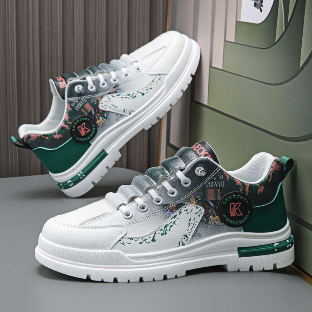 New Men Summer S Fashion Casual Sports Work Dress Korean Edition Little White Trendy Shoes Ddmysaturn