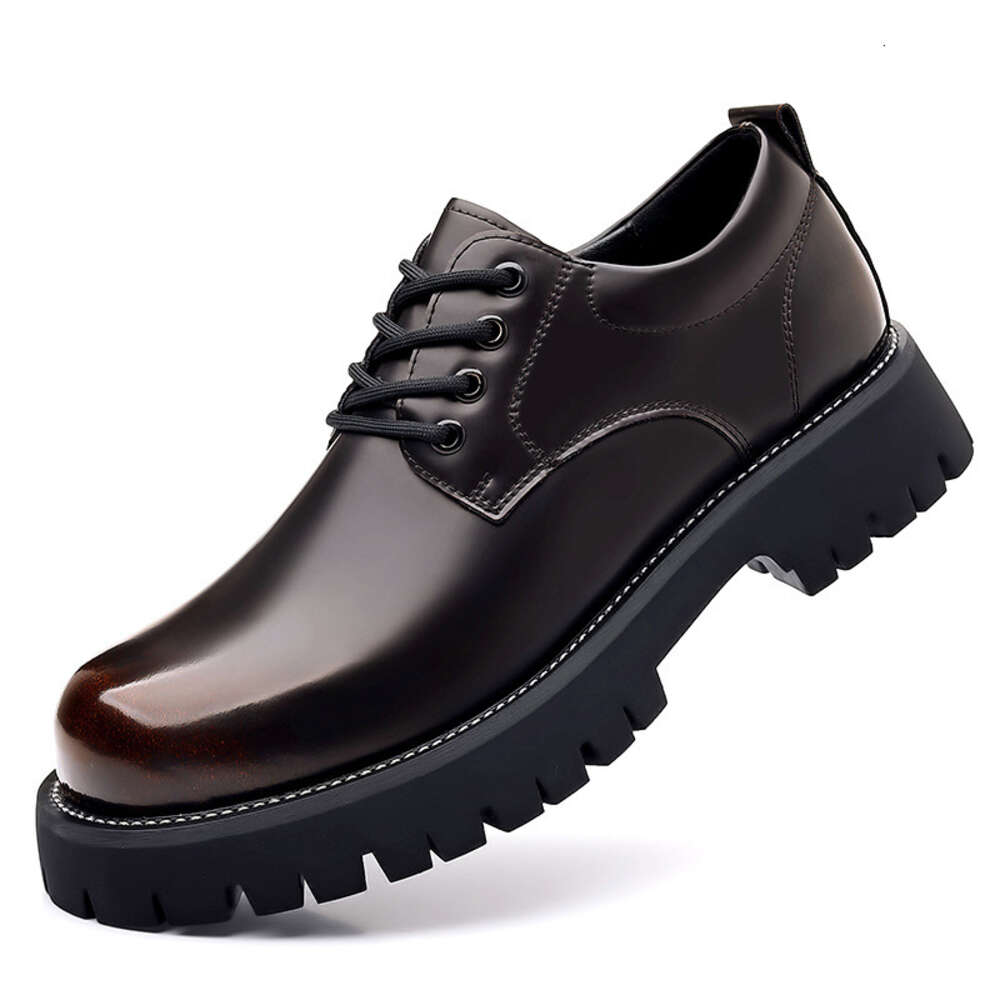 New Men Spring S Low Top Martin Boots Colored Big Head Leather Shoes British Style Versatile Workwear Casual Short Ddmysaturn