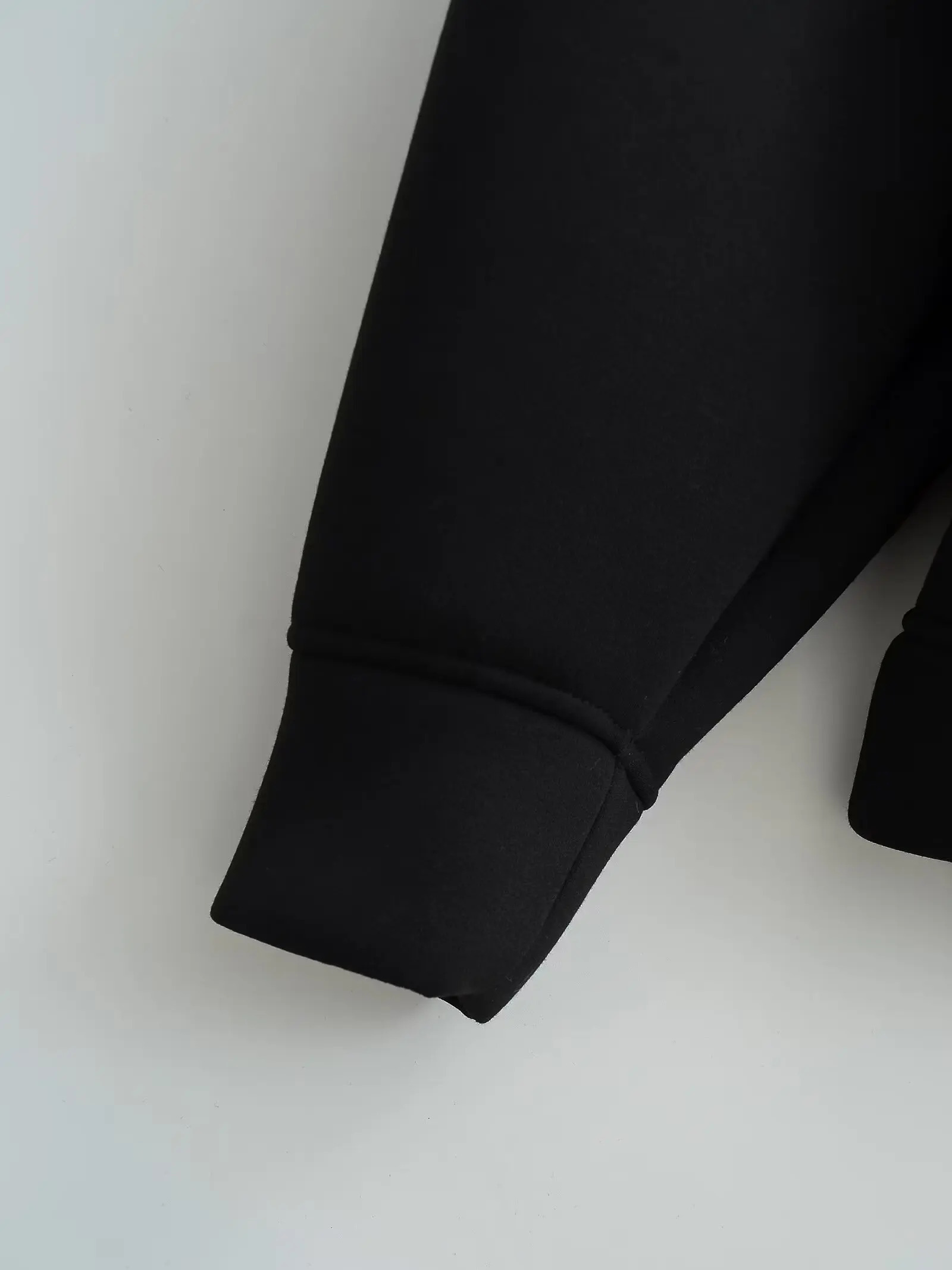 UETEEY TRAF Hoodie Black Zip Up Y2k Hoodies Graphic Zipup Overfit High Neck Sweatshirt Women Full Grey Harajuku Outerwear Hood 240618