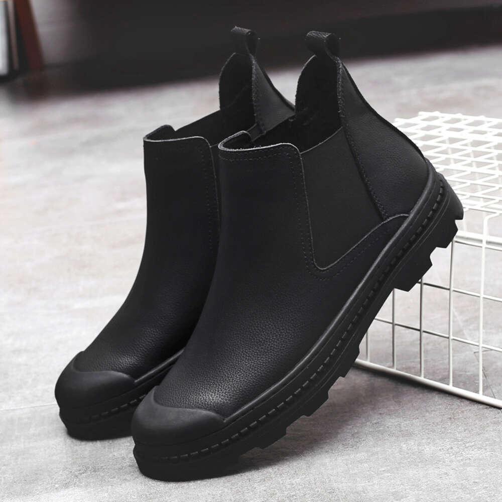 Chelsea Men S Summer Breathable England Mid Kicks Smoke Pipe Thick Sole Elevated Martin Low Top Boots Ddmysheep Ddmysheep ddmythur