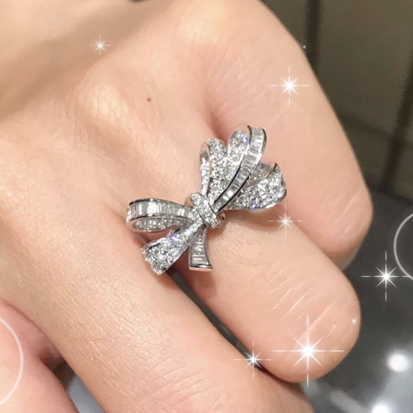 ring Moissanite Engagement Ring sier dia Set dias official reproductions classic style fashion jewelry anniversary gift with box 001
