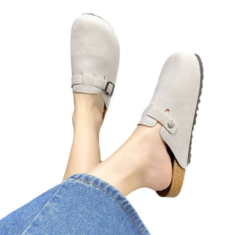 Women Summer Large S Buckle Ins Solid Color Fashion Slippers Ddmysaturn