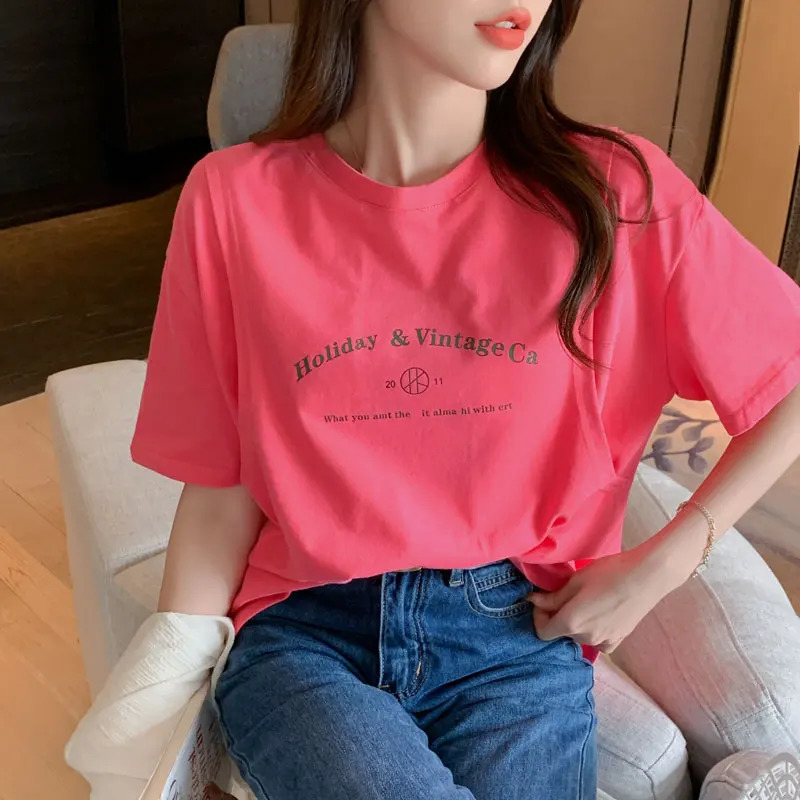 Solid White Letter Printed Cotton Maternity Nursing Tees Breastfeeding t shirts for Pregnant Women Summer Pregnancy T-shirt Tops 240629