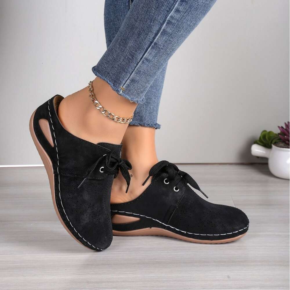 Size Summer Large New Women S Bag Head Business And Leisure Style Lace Up Slippers Ddmysaturn