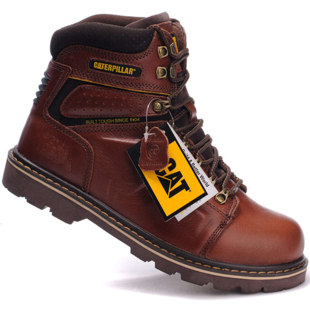 Trendy Brand Quality Men S Leather With Cowhide Steel Head Anti Smashing And Plush Workwear Martin Boots Large Labor Protection Shoes Ddmysaturn