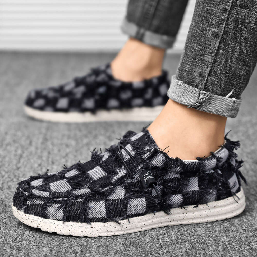 Size Cloth Large New Summer Men S Casual Shoes Denim Beggar Ddmysaturn