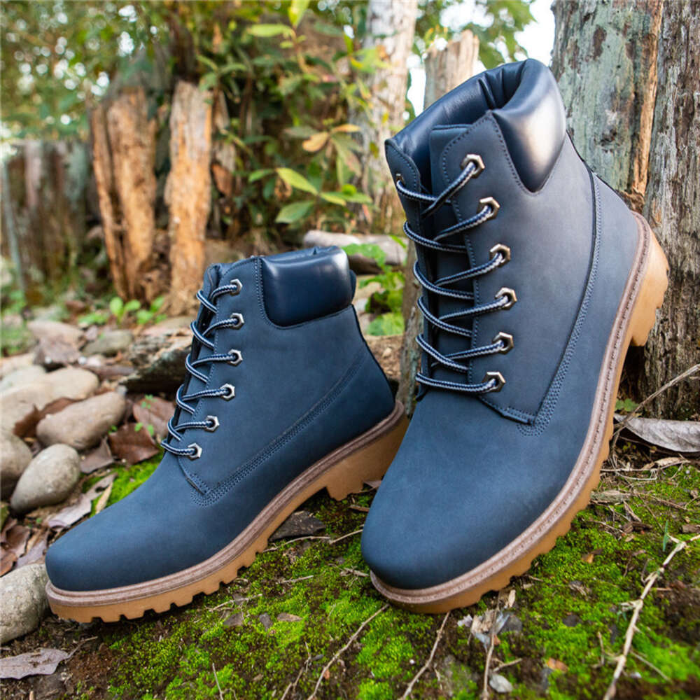 Autumn And Ddmyshoes Winter Cotton Martin High Top Casual Work Large Outdoor Men S Short Boots Trendy Shoes Chinese Brand Shoes Ddmysaturn
