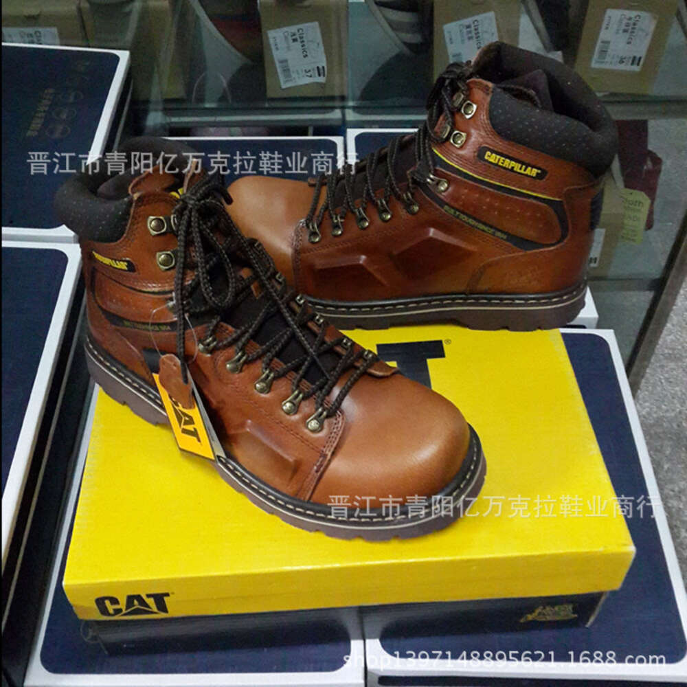 Trendy Brand Quality Men S Leather With Cowhide Steel Head Anti Smashing And Plush Workwear Martin Boots Large Labor Protection Shoes Ddmysaturn