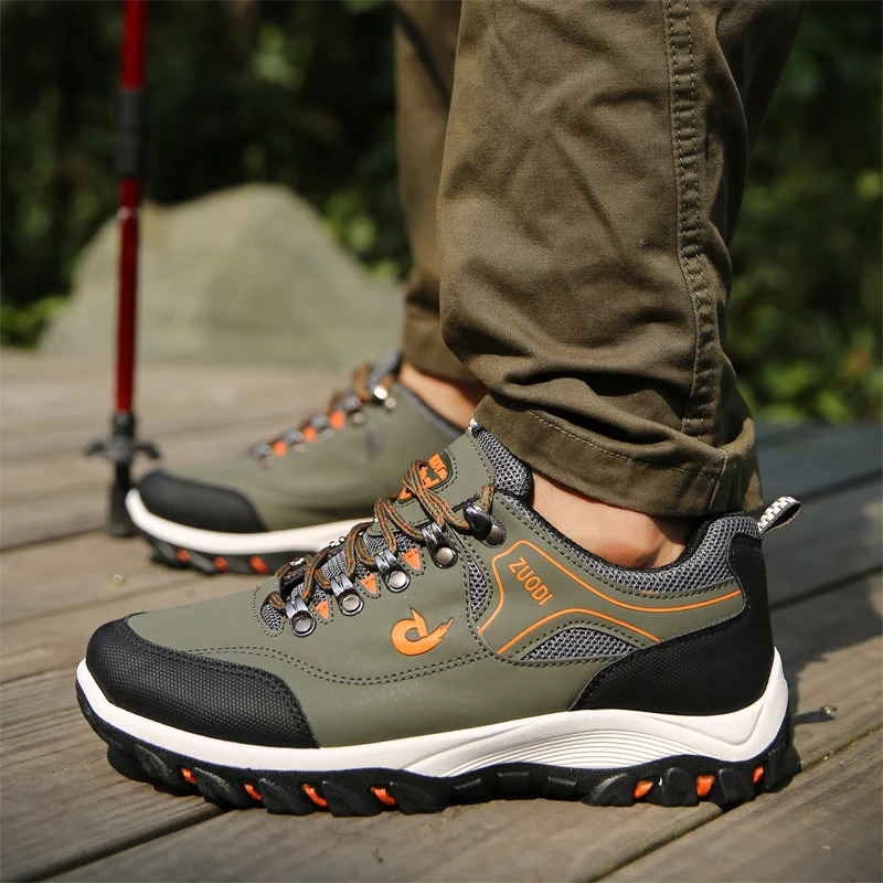 Men Sneakers Man Hiking Shoes Outdoor Mountain Boots Climbing Shoes Zapatos De Hombre Plus Size 38-48 240619