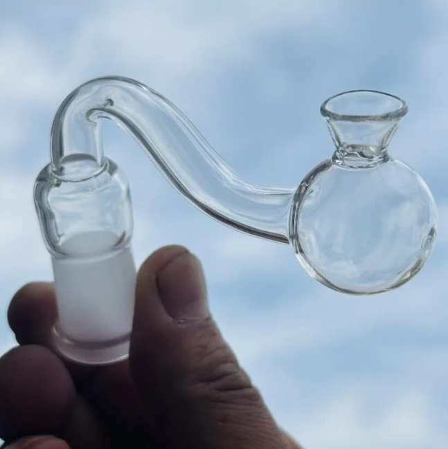 Funnel design Oil Burner Glass Pipe with 10mm 14mm 18mm Male Female Thick Glass Bubbler Tube for Smoking Water Pipes