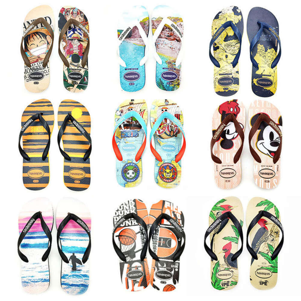 Slippers Brazilian Herringbone Summer Outdoor Anti Slip Wear Resistant Beach Men And Women S Casual Trend Fashion Clip Foot Sandals Ddmysaturn