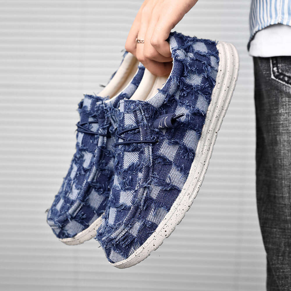 Size Cloth Large New Summer Men S Casual Shoes Denim Beggar Ddmysaturn