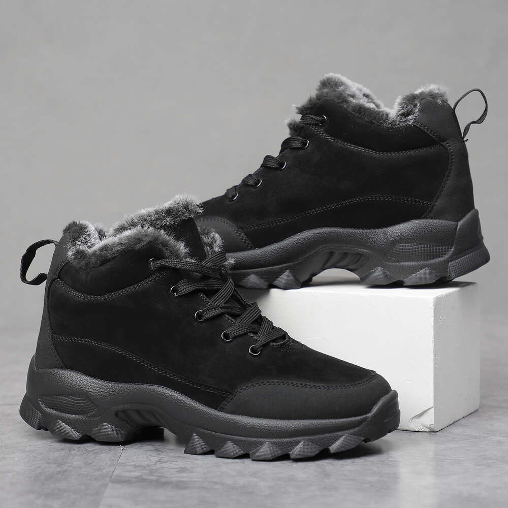 Walking Snow Outdoor Light Sneakers For Men Winter Shoes Botines Tenis Mens Hiking Ankle Boots Footwear Ddmysaturn