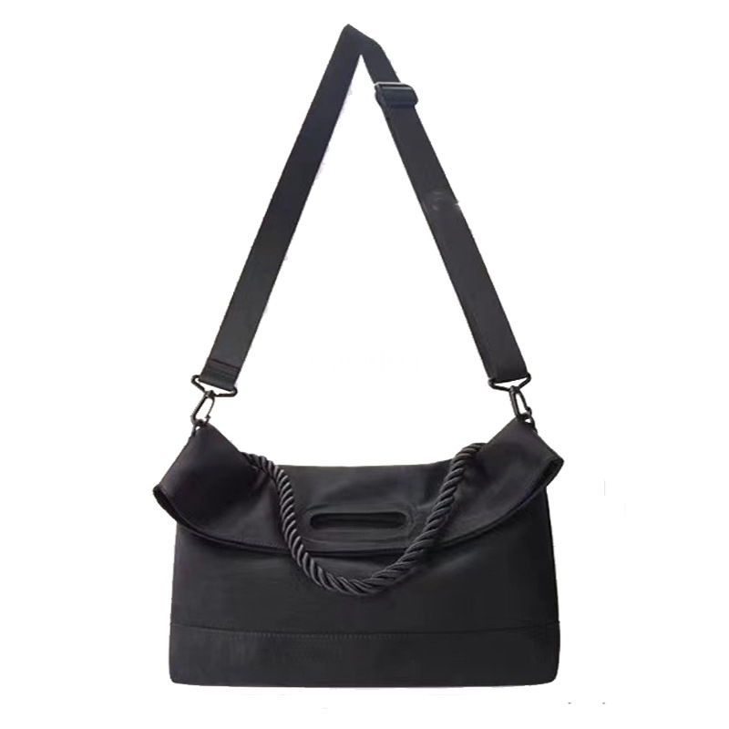 Large capacity bag for women spring and summer new broadband crossbody messenger Oxford Butot bag file bag handheld business