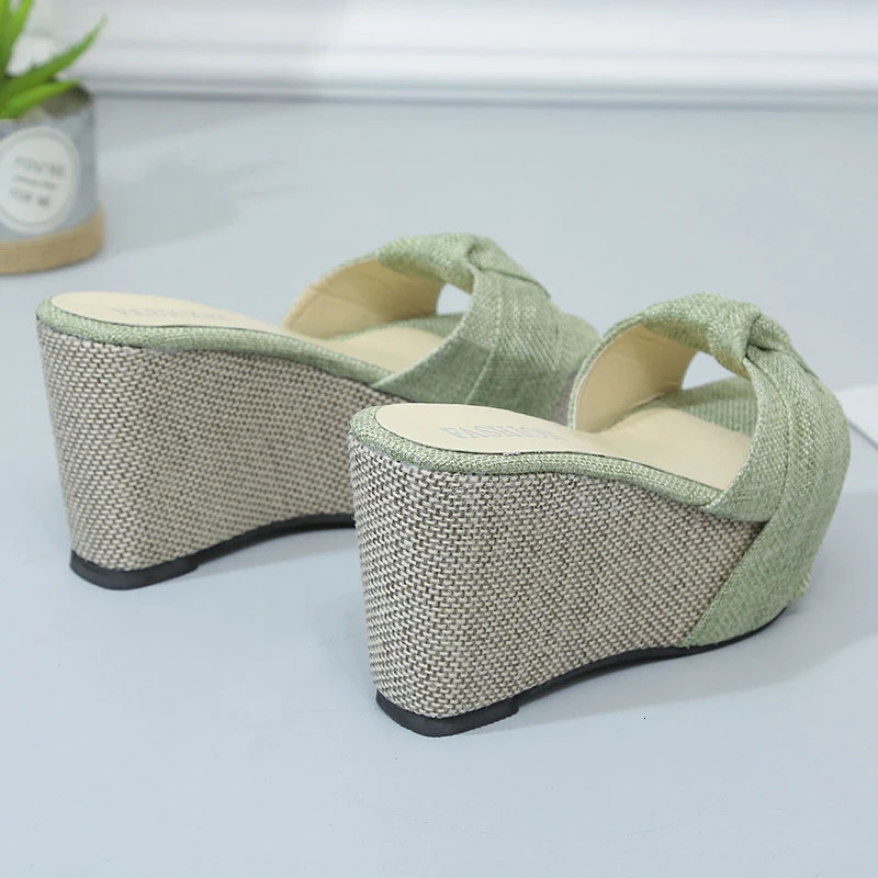 Womens Platform Wedge Sandals Summer High Heels Open Toe Slip On Shoes for Women Casual hot Comfortable Breathable