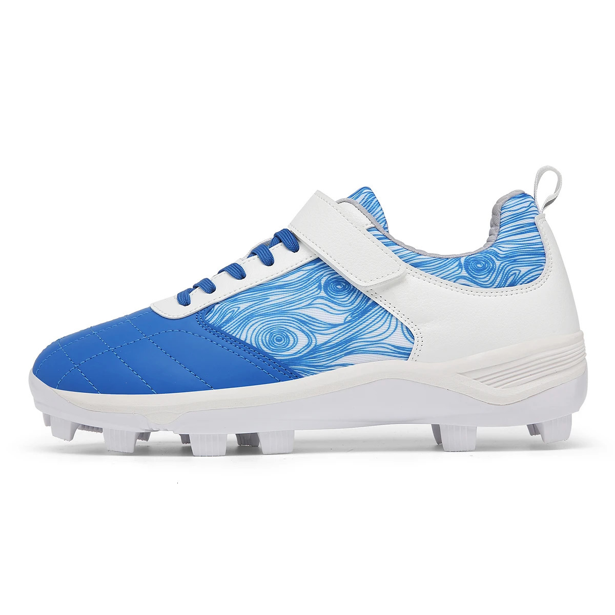 Style Baseball Shoes for Men Anti-Slip Spikes Sneakers Men Low Top Softball Training Shoes Comfortable Outdoor Sport Shoes 240619