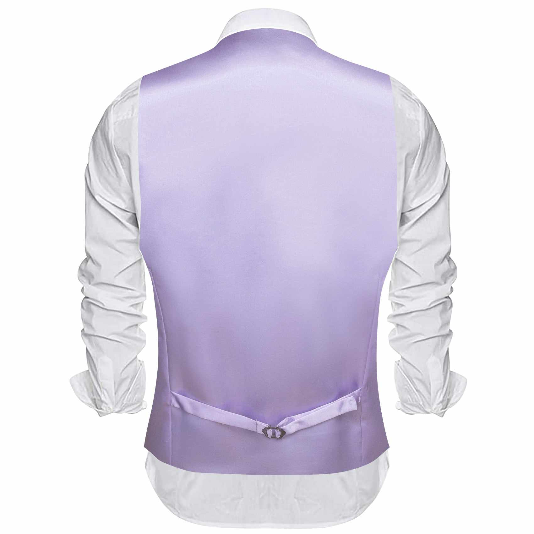 Formal Custom Made Men Vest Purple Solid Color Single Breasted Business Waistcoat Men's Clothing