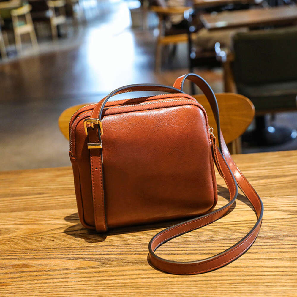 2023 Vintage Style Shoulder Bag Simple Square Crossbody For Women Compartment Handbags Designer Female Messenger Bags H6.19#29.9 ddmy 9796