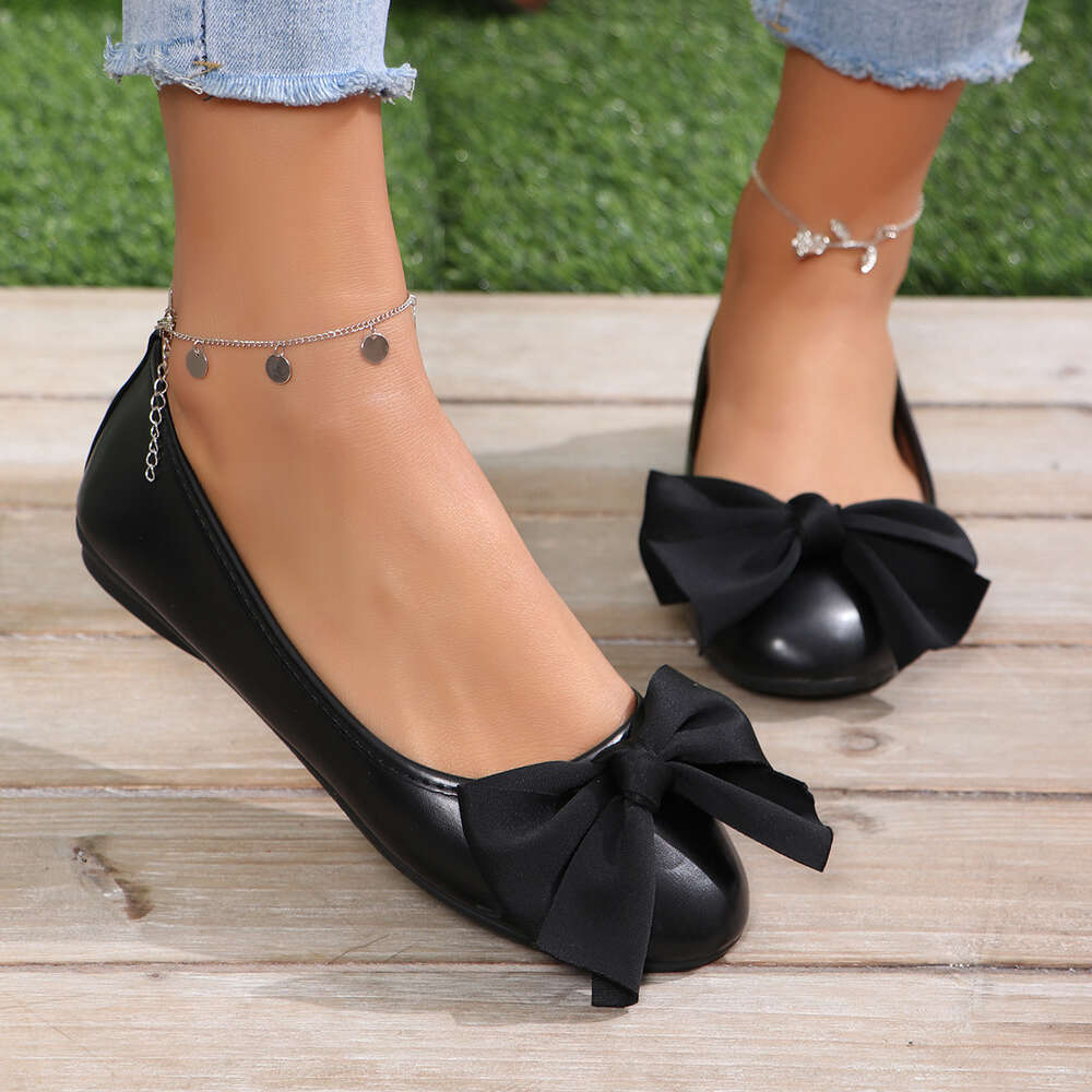 New Women Large S Heels Sweet And Fresh Mom Single Shoes Ddmysaturn