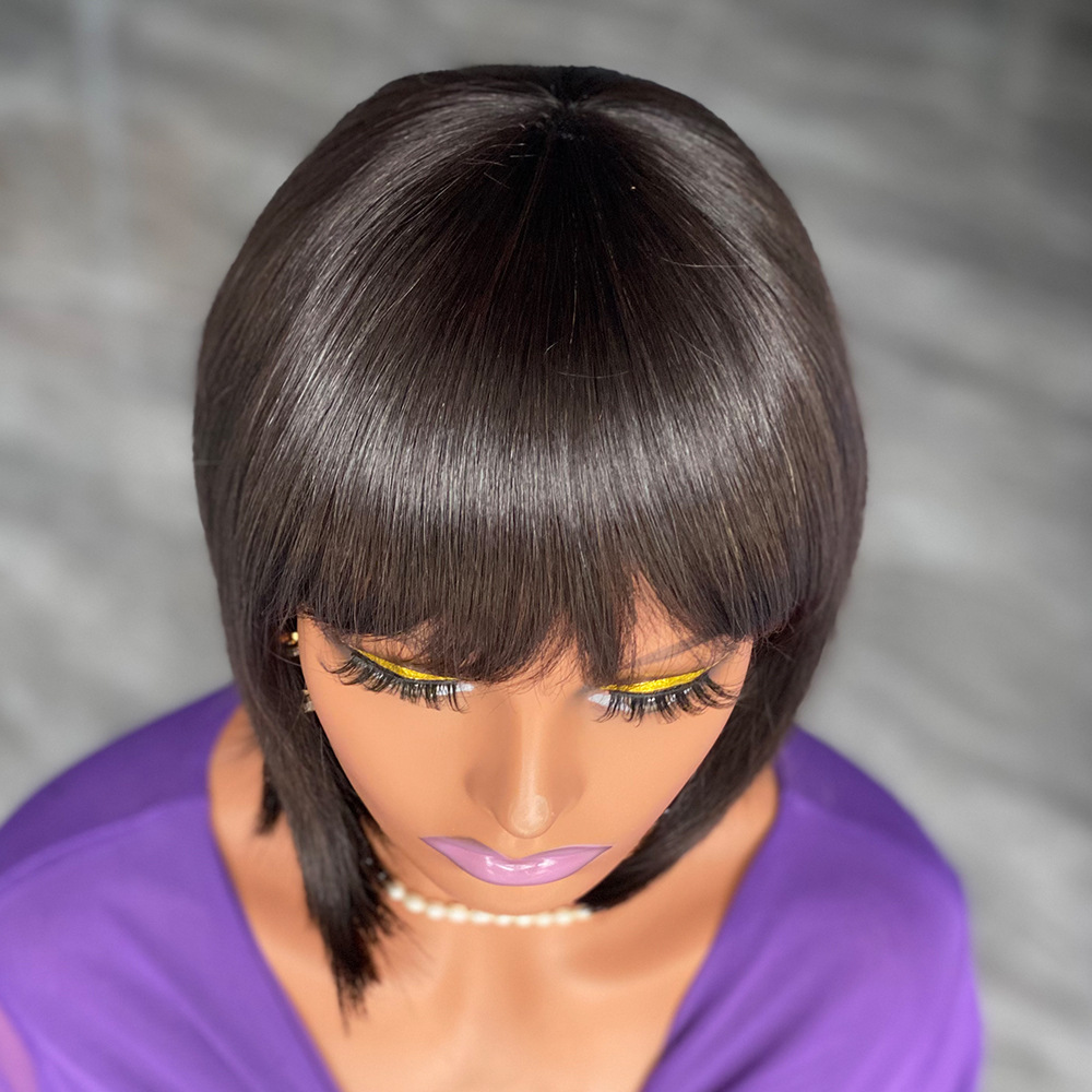 Bone Straight Bob Wig Lace Front Human Hair Wigs for Women HD Transparent Lace Frontal Wig Glueless Wig Human Hair 150%