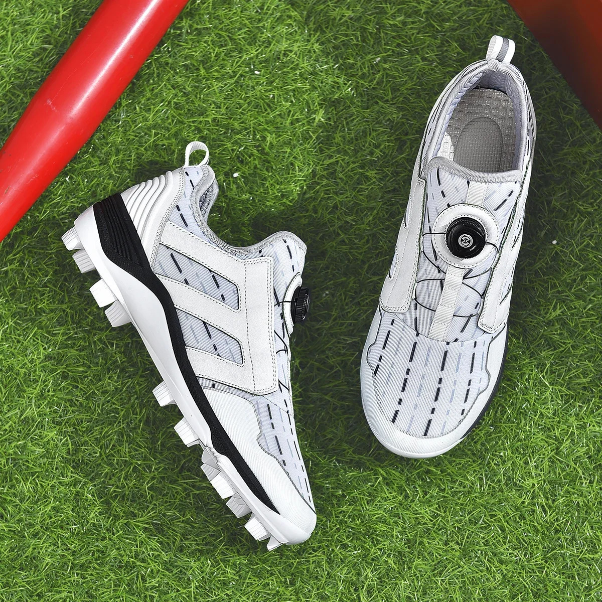 Sizes Men Big Mens 39-45 Baseball Outdoor Sports Sneakers Anti Slip Boys Softball Training Shoes