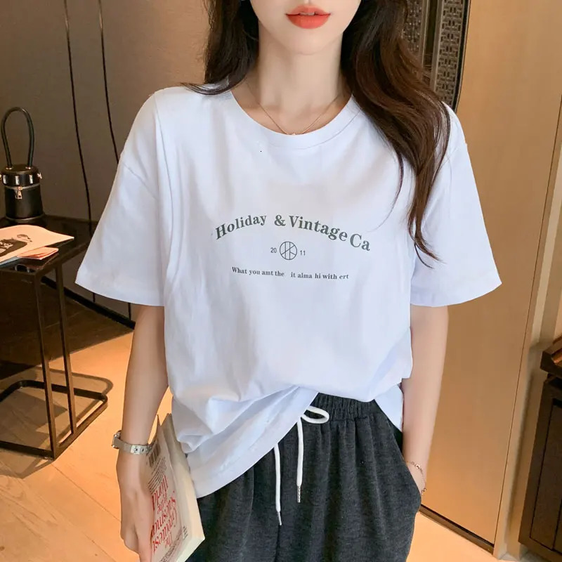 Solid White Letter Printed Cotton Maternity Nursing Tees Breastfeeding t shirts for Pregnant Women Summer Pregnancy T-shirt Tops 240629