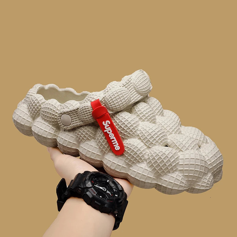 Women Men EVA Cute Bubble Ball Slides Sandals Summer Indoor Massage Outdoor Shoes Closed Toe AntiSlip Fashion Slipper 240619