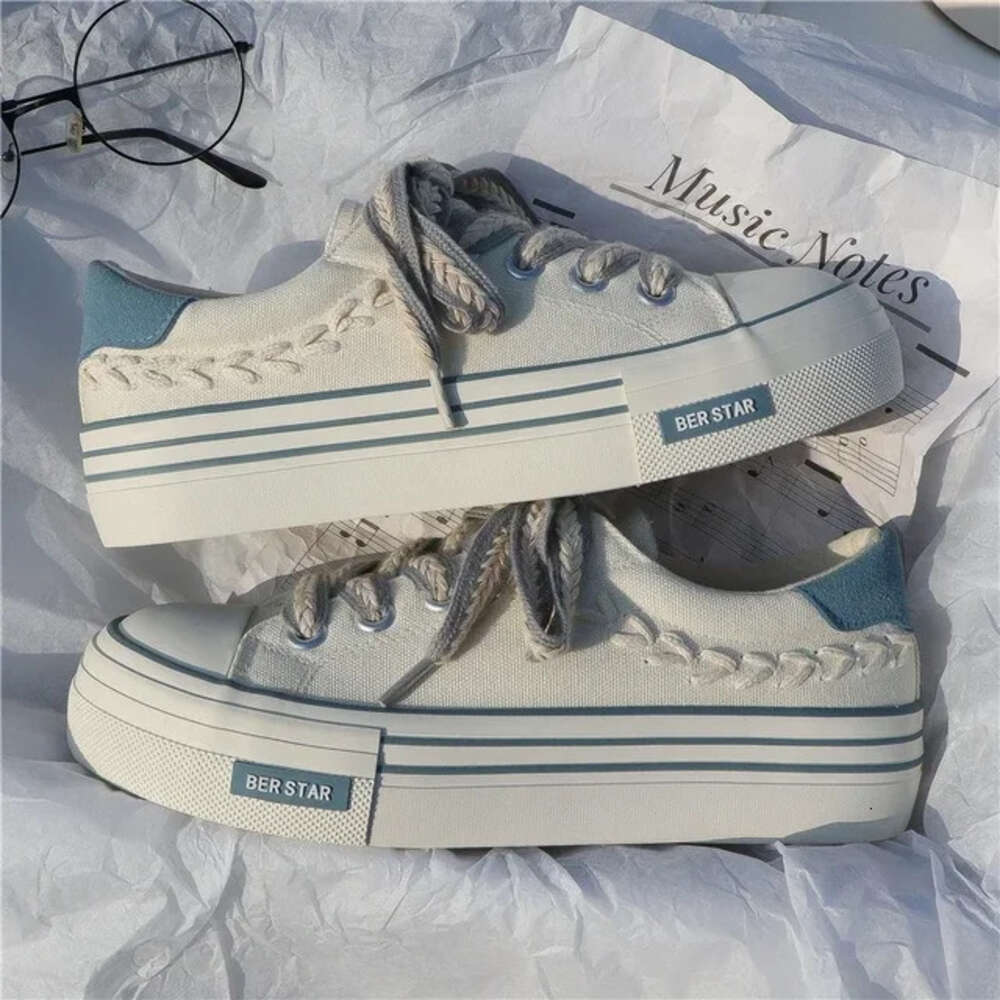 Ddmysports Platform Vulcanized Women Canvas Skate Shoes Casual Flats Female Fashion Comfort Slip On Sneakers Atos Mujer OUTDOOR
