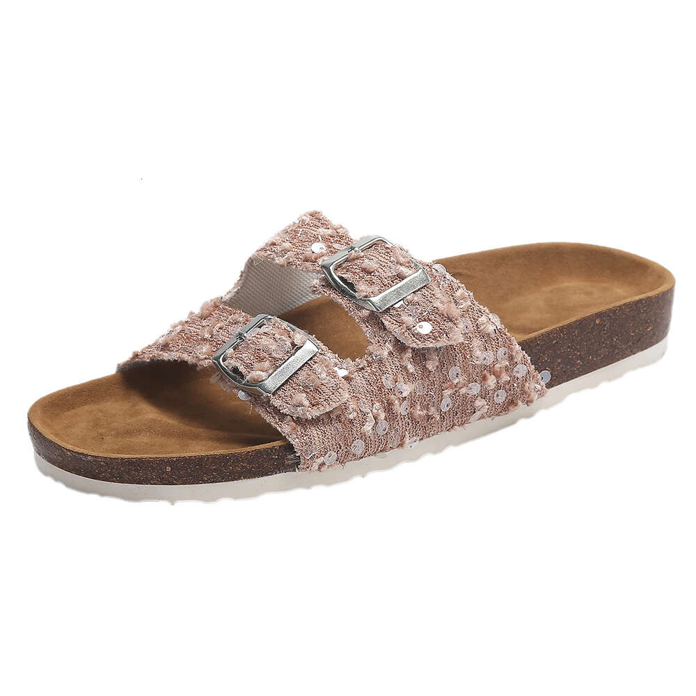 Summer Large Size New Women S Fashion Fragmented Flower Boken Slippers Ddmysaturn