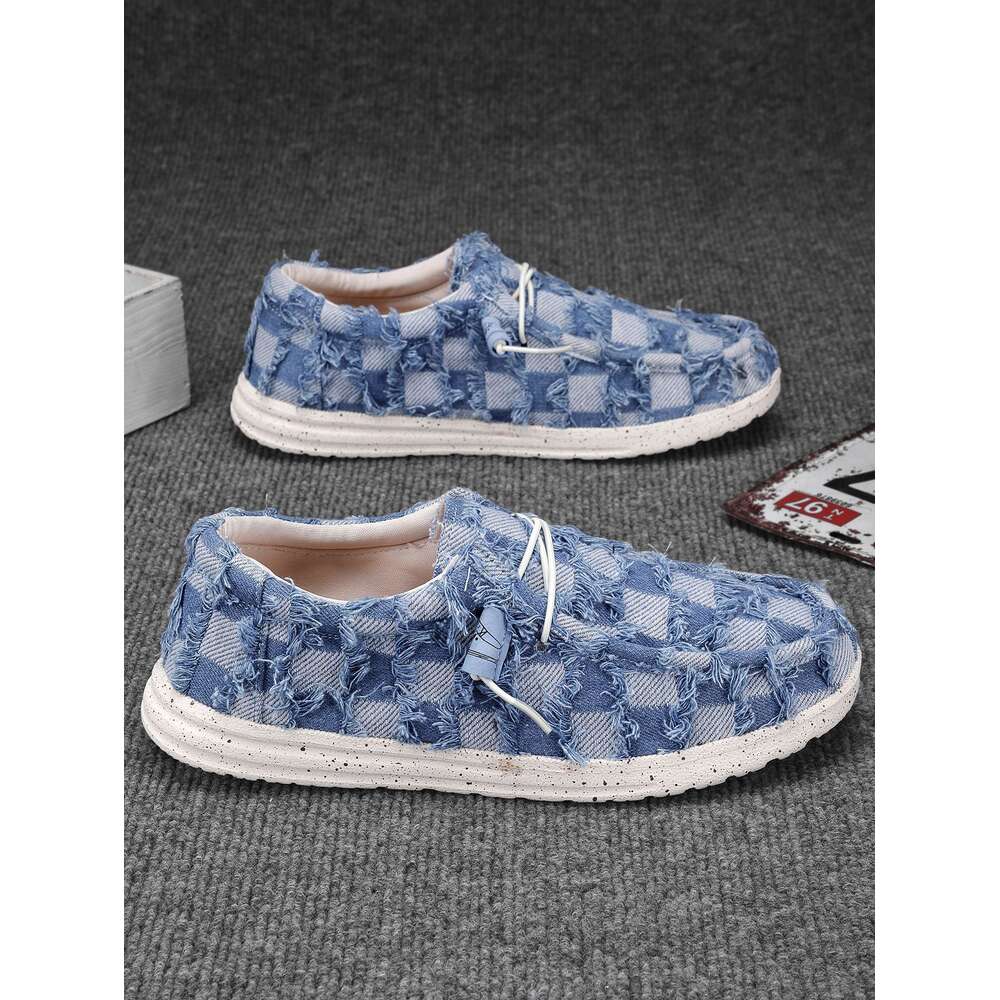 Size Cloth Large New Summer Men S Casual Shoes Denim Beggar Ddmysaturn