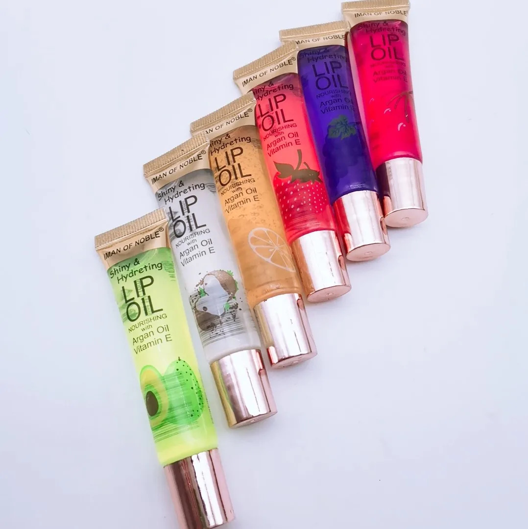 Wholesale 24pcs Fruit Flavor Lip Gloss Vitamin E Transparent Lip Gloss Kids Girls Lip Oil Kawaii Lips Care in Bulk 240619