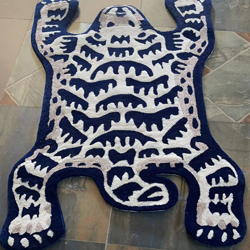 Home Furnishings Artistic Carpet Human Made Classic Polar Bear Shape Rug Parlor Bedroom Playroom Hypebeast Collection Handtufted Trending Floor Mat Su