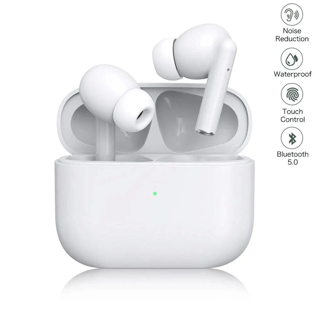 TWS Pro3 Wireless Earphones Bluetooth Headphones ANC Earbuds In-Ear Sport Handsfree Headset With Charging Box for Xiaomi iPhone Mobile Smart Cell Phones