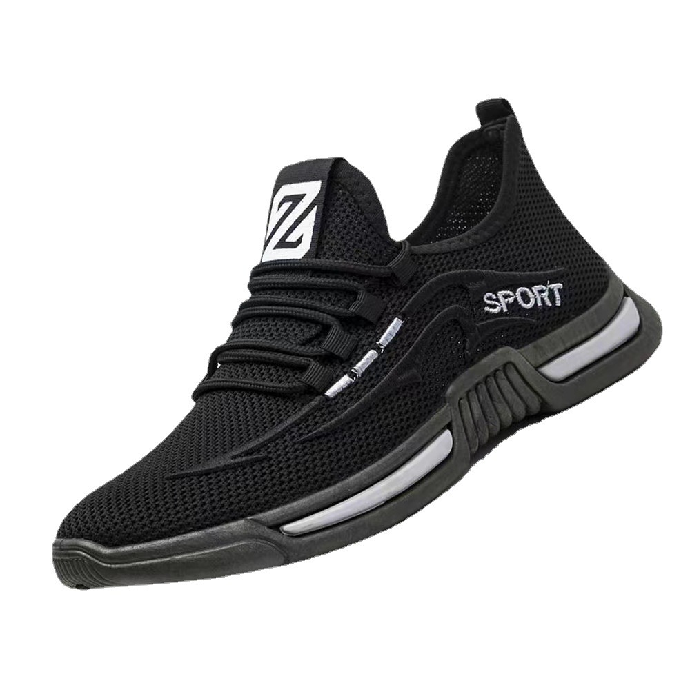 New Men Sports Sneakers Casual Style Athleisure Outdoor Activities Running Net Ultralight Shoes Breathable Comfortable Red Free shipping